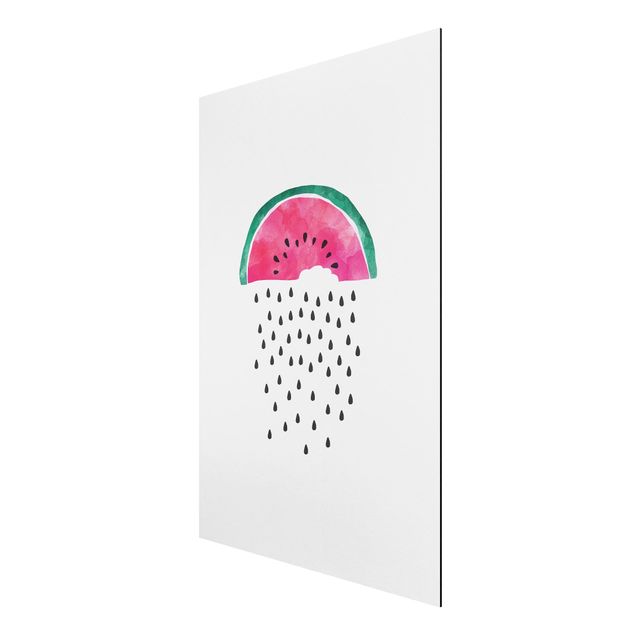 Billeder kunsttryk Watermelon Rain