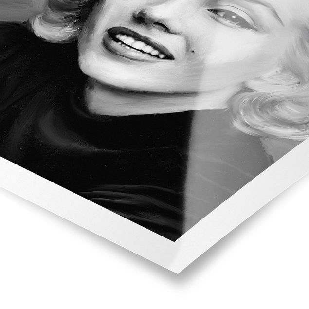 Billeder sort og hvid Marilyn In Private
