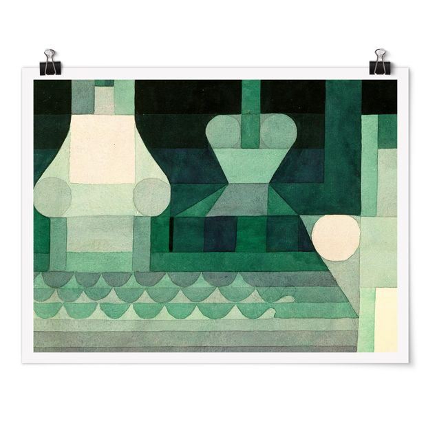 Plakater abstrakt Paul Klee - Locks
