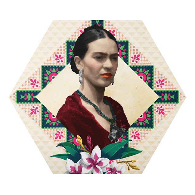 Billeder Frida Kahlo Frida Kahlo - Flowers And Geometry