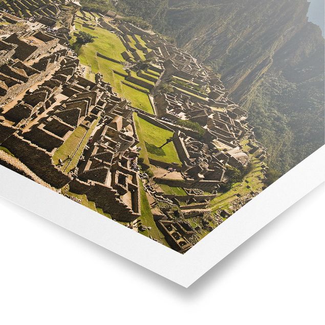 Plakater arkitektur og skyline Machu Picchu
