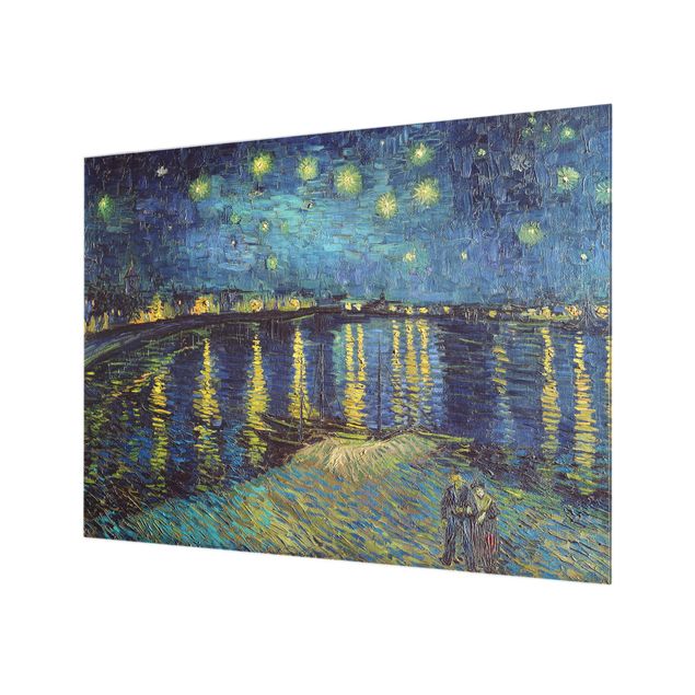 Kunst stilarter Vincent Van Gogh - Starry Night Over The Rhone