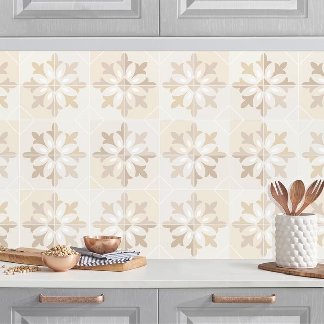 køkken dekorationer Geometrical Tiles - Matera