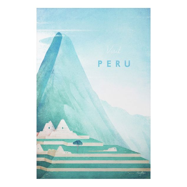 Billeder bjerge Travel Poster - Peru