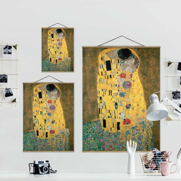 Billeder kære Gustav Klimt - The Kiss