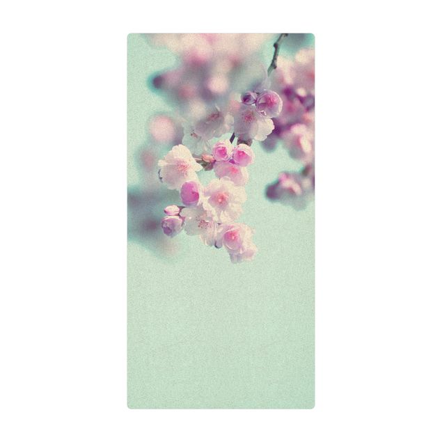 Tæpper Colourful Cherry Blossoms