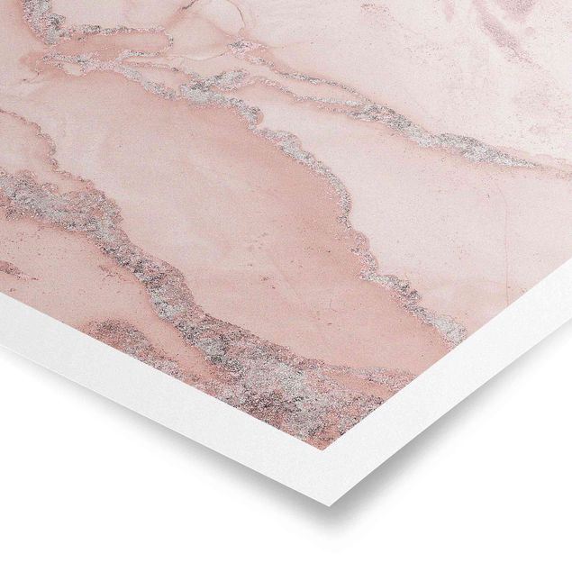 Billeder lyserød Colour Experiments Marble Light Pink And Glitter