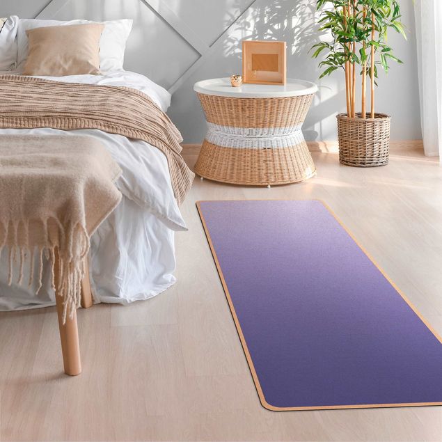 moderne gulvtæppe Colour Gradient Purple