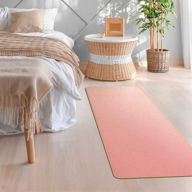 moderne gulvtæppe Colour Gradient Licht Pink