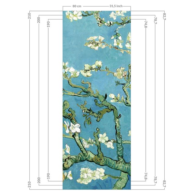  Vådrumspaneler Vincent Van Gogh - Almond Blossom