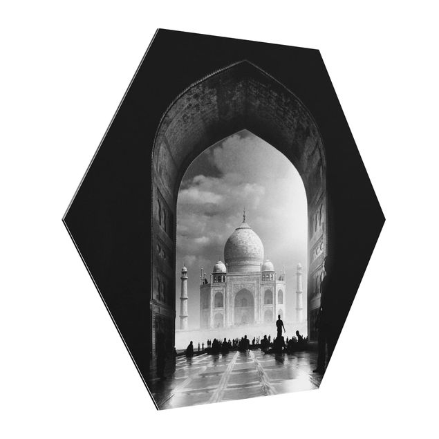 Billeder sort og hvid The Gateway To The Taj Mahal