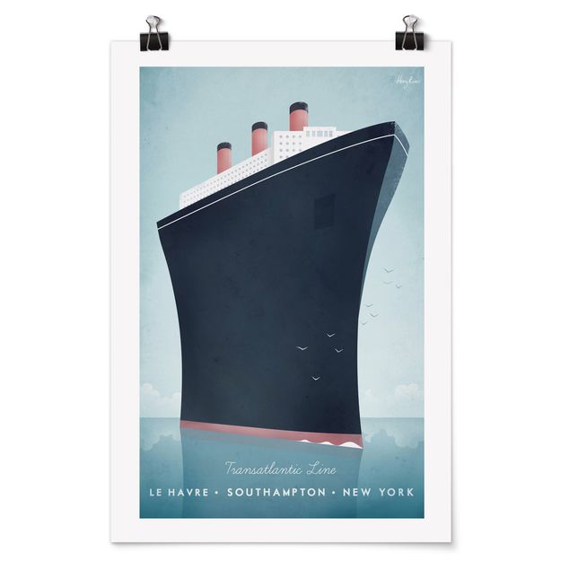Billeder hav Travel Poster - Cruise Ship