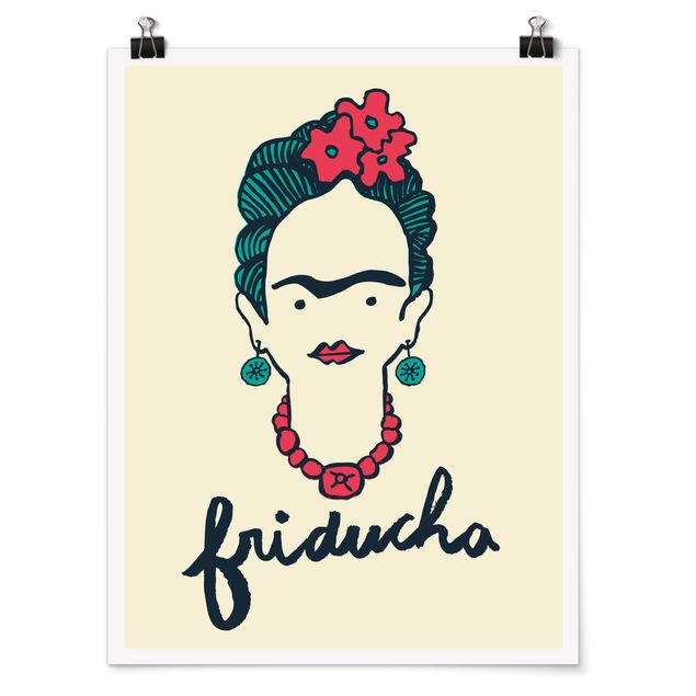 Billeder kunsttryk Frida Kahlo - Friducha