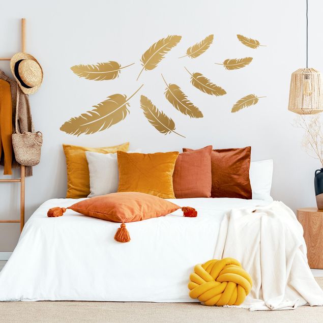 Wallstickers Feathers