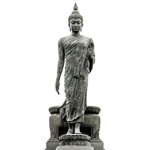 Vinduesklistermærker Buddha Statue