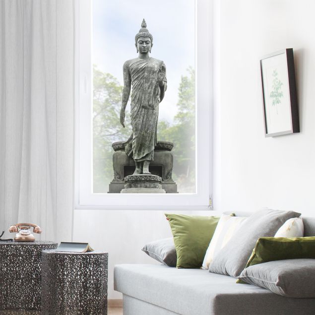Selvklæbende folier Buddha Statue