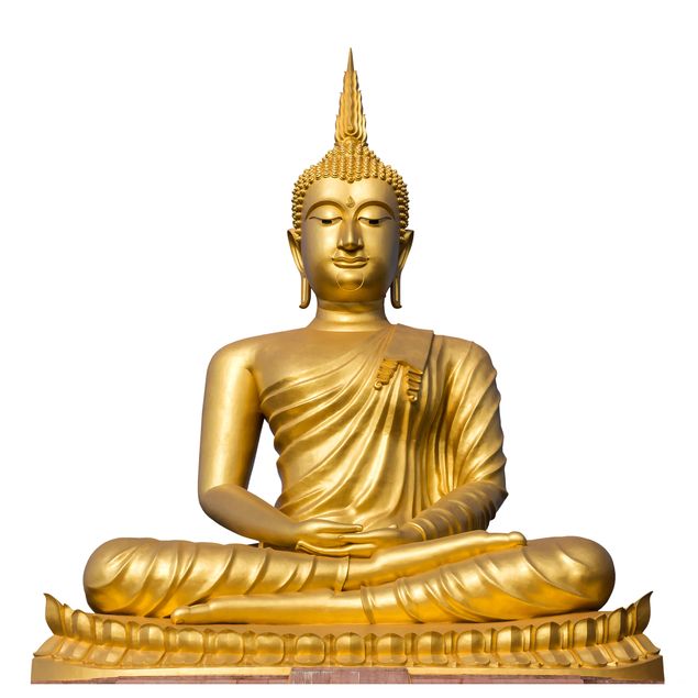Vinduesklistermærker Golden Buddha
