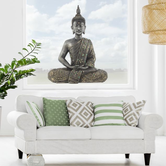 Selvklæbende folier Zen Stone Buddha