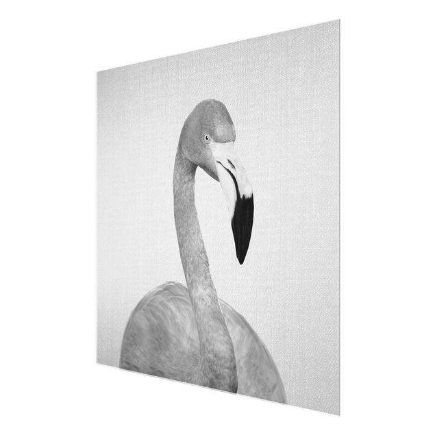 Billeder Gal Design Flamingo Fabian Black And White