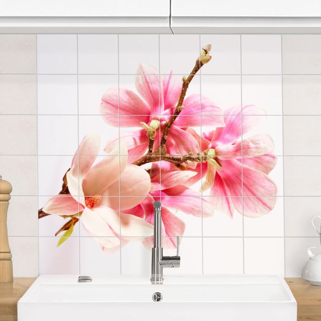 køkken dekorationer Magnolia Blossoms