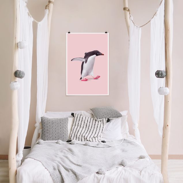 Plakater dyr Flip-Flop Penguin