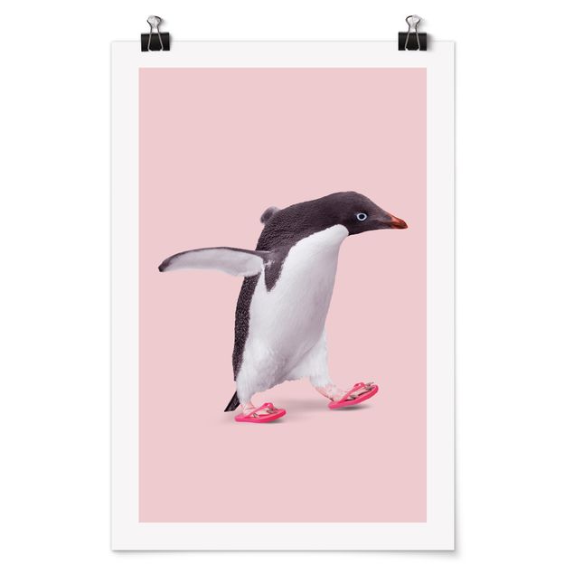 Billeder lyserød Flip-Flop Penguin