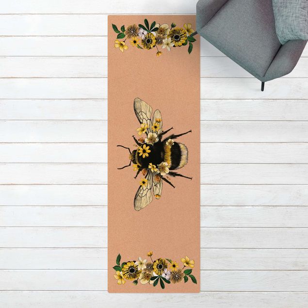 gulvløber Floral Bumblebee