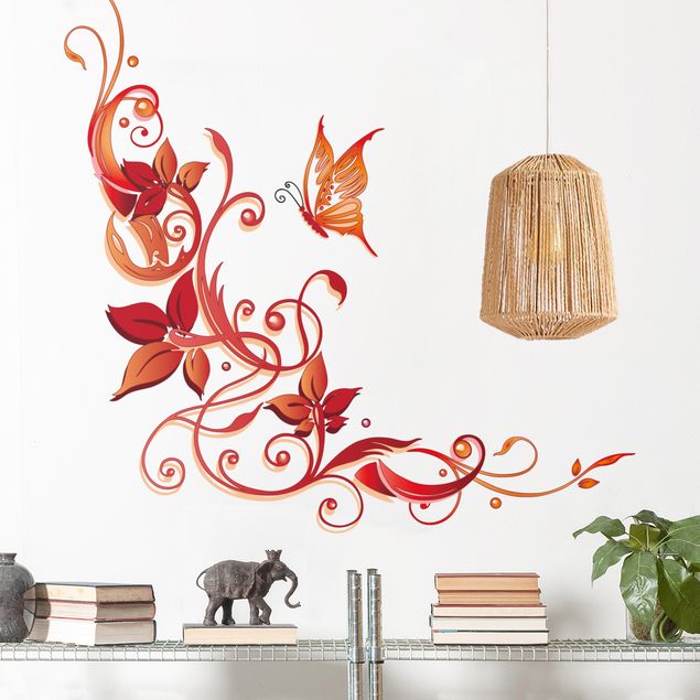 Wallstickers tendrils Floral Decoration