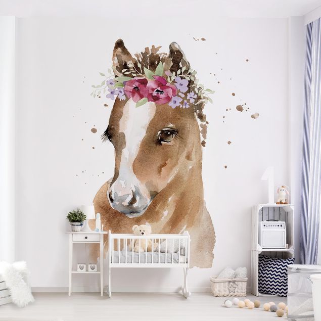 Børneværelse deco Floral Pony