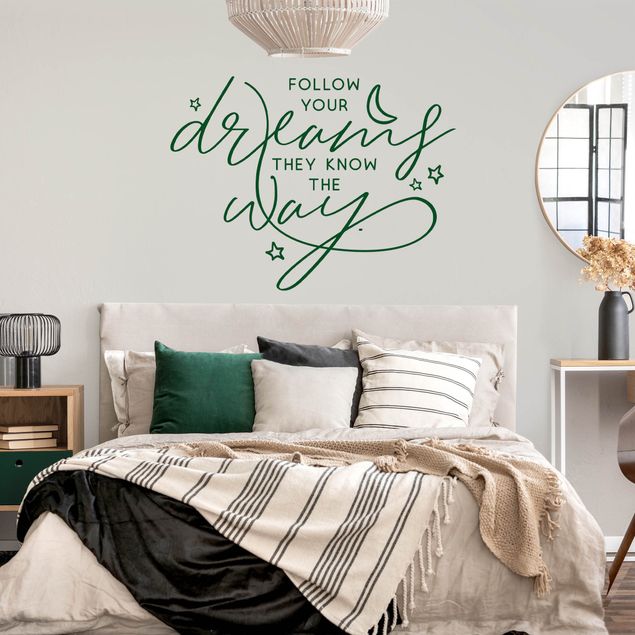 Wallstickers Follow Your Dreams, They Know The Way