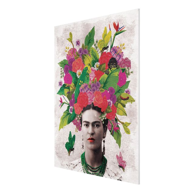 Billeder blomster Frida Kahlo - Flower Portrait