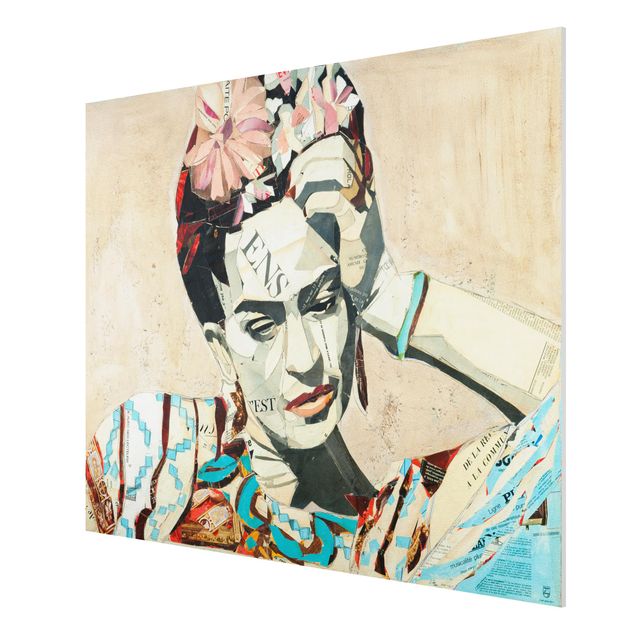 Billeder portræt Frida Kahlo - Collage No.1