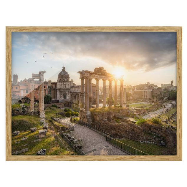 Billeder moderne Forum Romanum At Sunrise