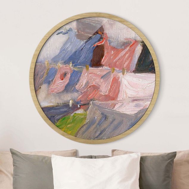 Kunst stilarter ekspressionisme Franz Marc - Laundry Fluttering In The Wind