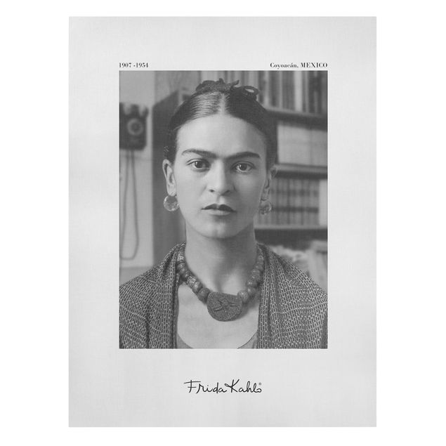 Billeder Frida Kahlo Frida Kahlo Photograph Portrait In The House