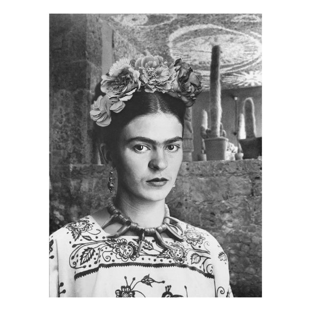 Billeder Frida Kahlo Frida Kahlo Photograph Portrait With Cacti