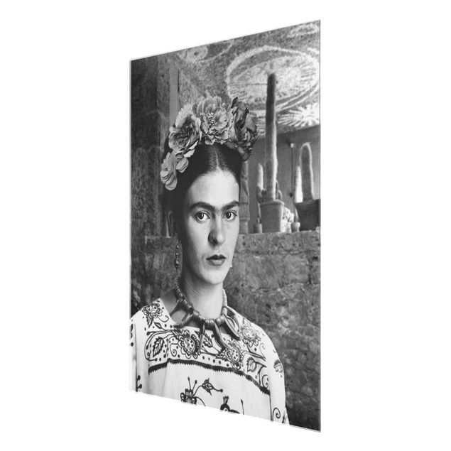 Billeder Frida Kahlo Photograph Portrait With Cacti