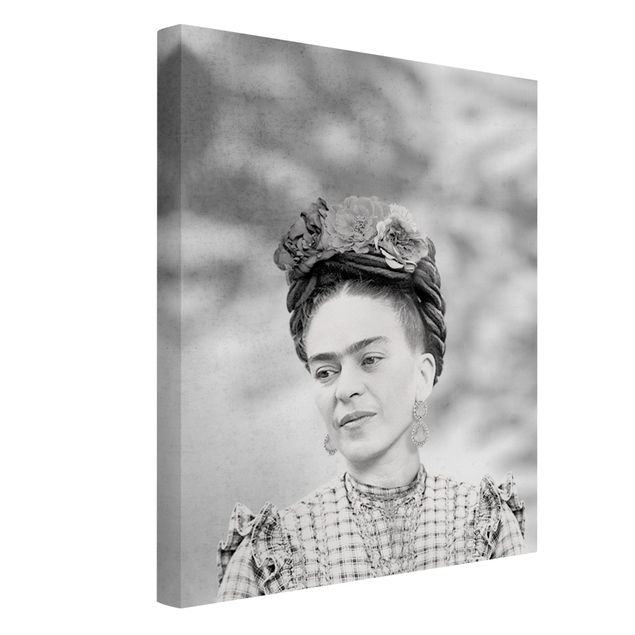 Billeder sort og hvid Frida Kahlo Portrait