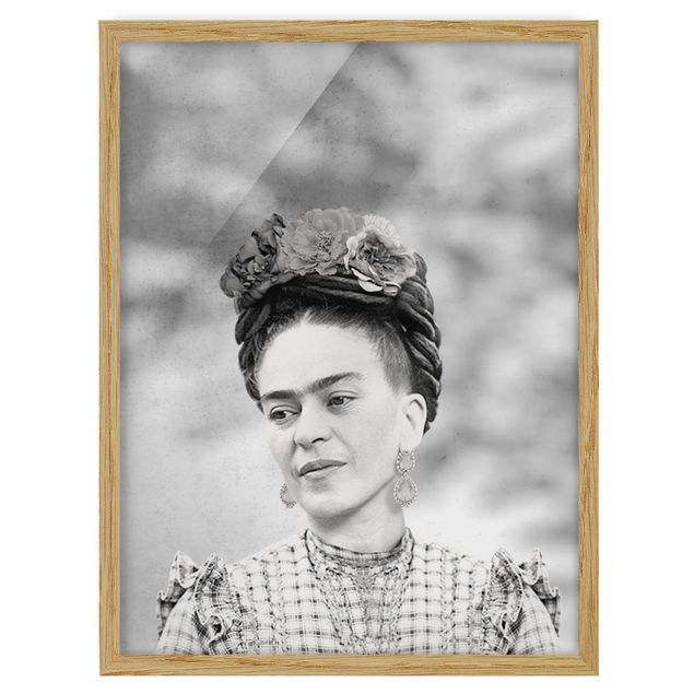 Indrammede plakater kunsttryk Frida Kahlo Portrait