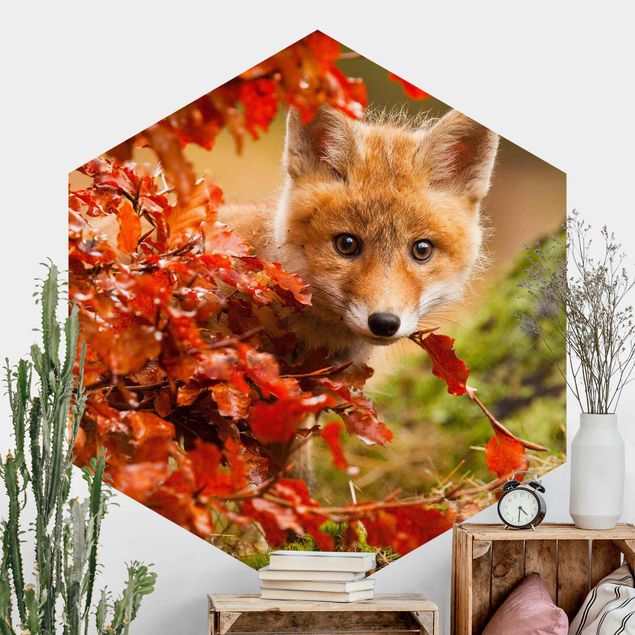 Børneværelse deco Fox In Autumn