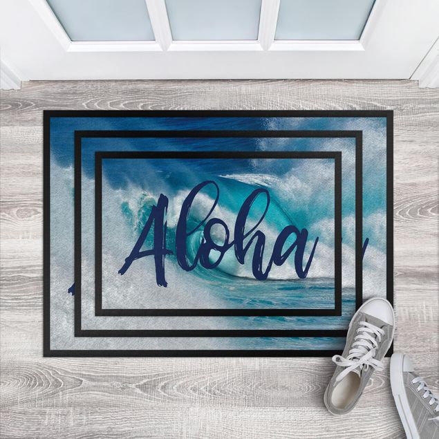 Dørmåtter ordsprog Aloha