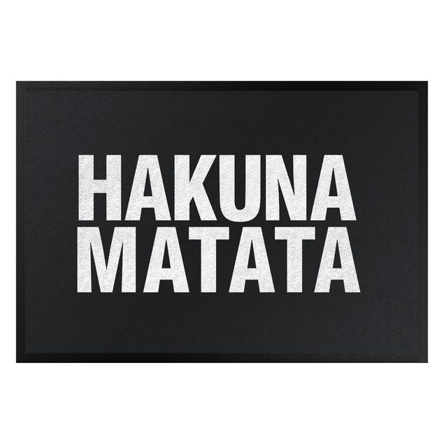 Dørmåtter sjovt Hakuna Matata