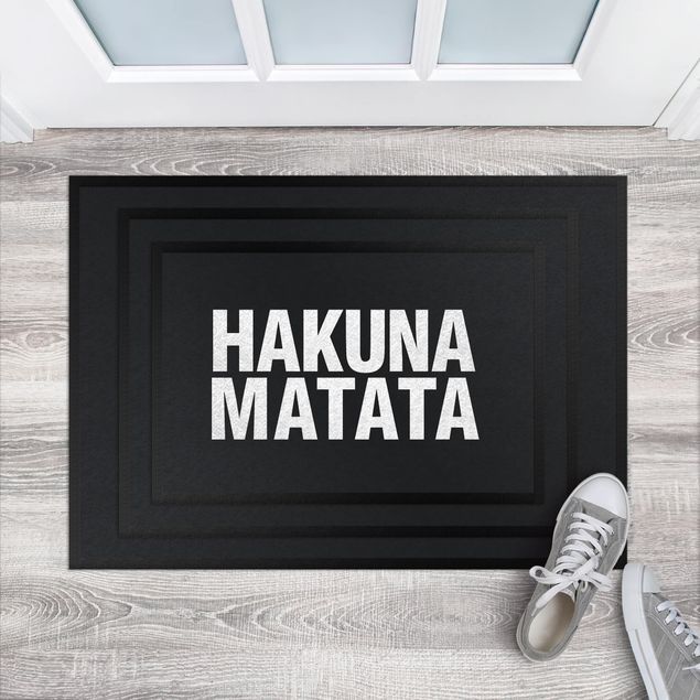 Dørmåtter ordsprog Hakuna Matata