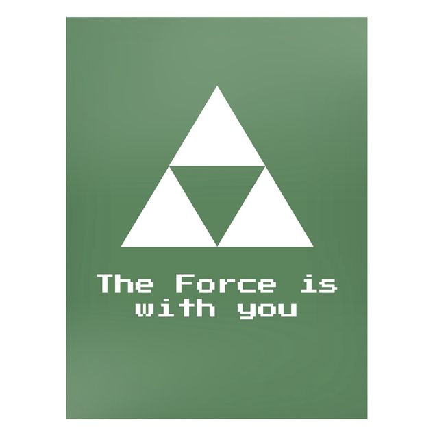 Billeder ordsprog Gaming Symbol The Force is with You