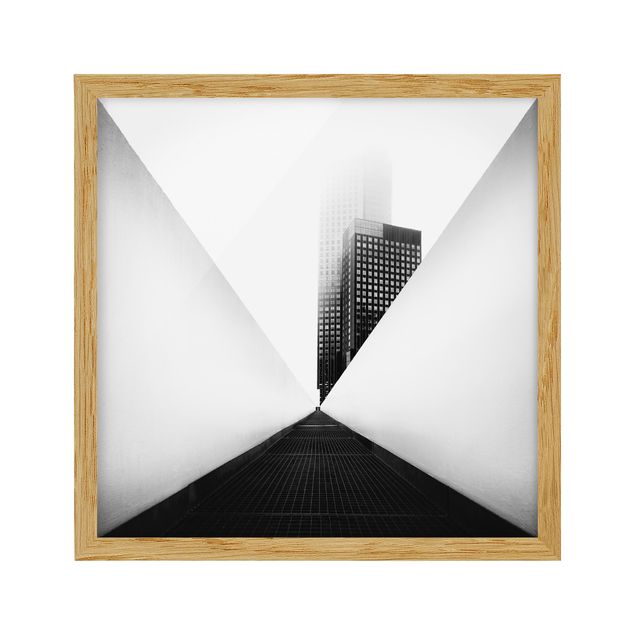 Billeder industriel Geometrical Architecture Study Black And White