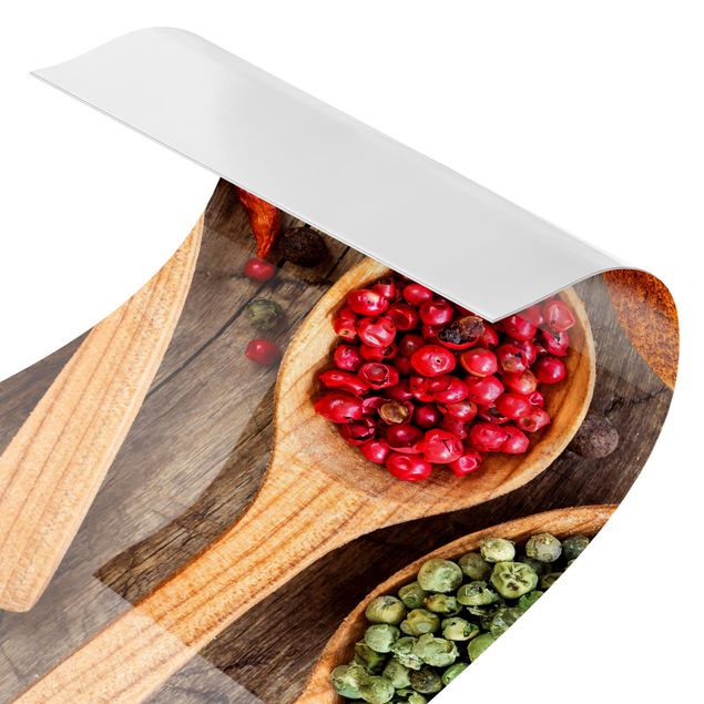 Stænkplader Spices On Wooden Spoon