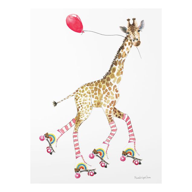 Billeder dyr Giraffe on a joy ride