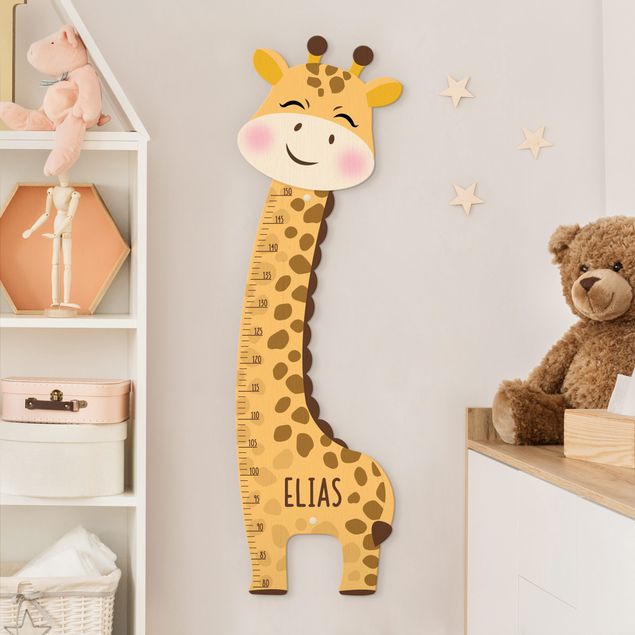 Børneværelse deco Giraffe boy with custom name