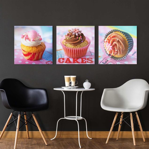 Billeder moderne Colourful Cupcakes