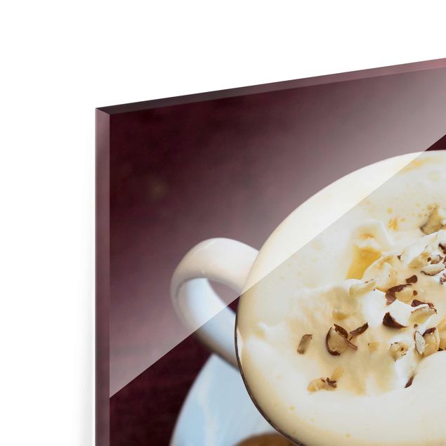 Glas magnettavla Hot Chocolate With Cream